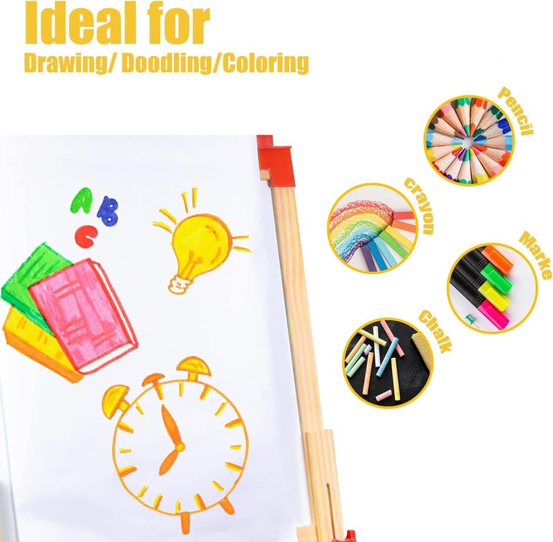 BEIBOON 100 Sheets Art Paper 9" x 12" Craft Drawing Paper for Sketching, Loose Sketch Paper - Image 3